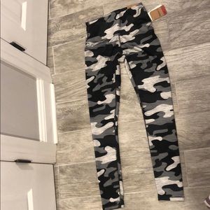 Reebok camo workout leggings